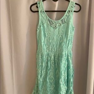 Gorgeous LA hearts lace dress